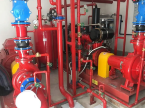 Công tắc dòng chảy báo cháy