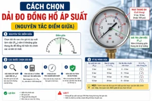 Cách Chọn Dải Đo Đồng Hồ Áp Suất