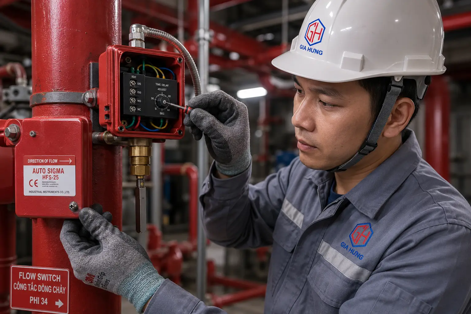 cách kiểm tra công tắc dòng chảy báo lỗi giả